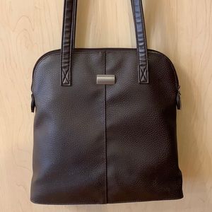 Laurent David Brown Leather Bag